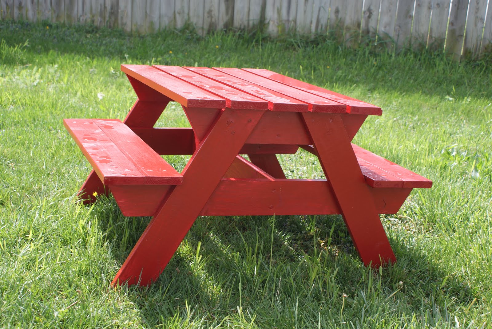 I Hold All The Cards Child size picnic table