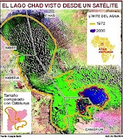 El gran lago Chad corre el riesgo de desaparecer en dos décadas ...