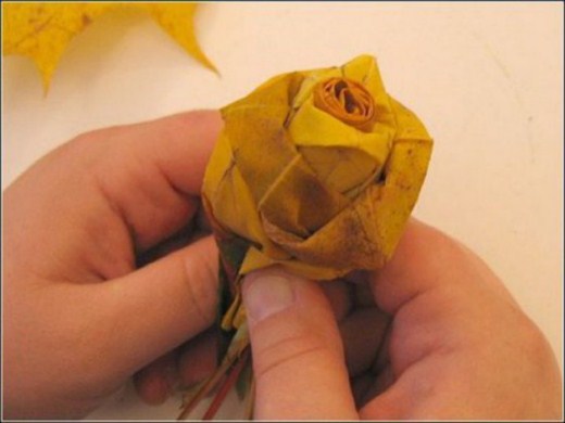بوكيه من الورد مصنوع يدويا من ورق العنب-الفنون-منتهى