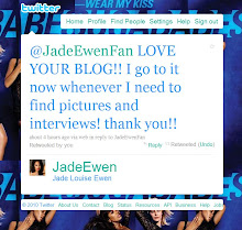 Jade Ewen Loves My Blog!