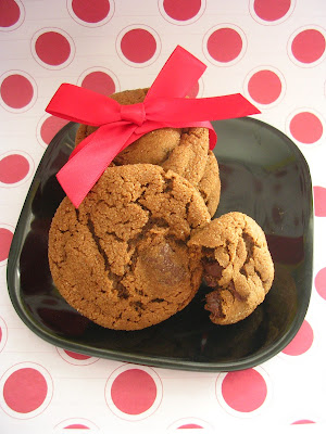Gingerbread Chocolate Chip Cookies Adapted from Martha Stewart's Cookies