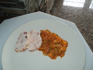 PASTEL DE POLLO CON PISTO 