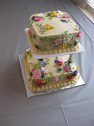 Tiered Flower Cake