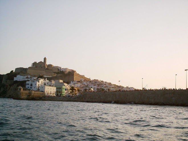 salida desde el puerto de ibiza
