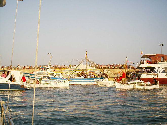 dia de la virjen de CARME PATRONA DE LOS MARINERO IBIZA