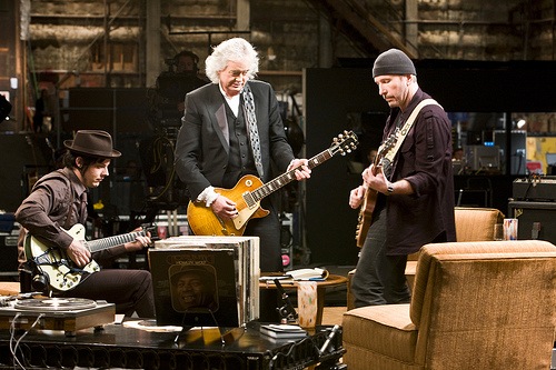 Jimmy Page The Edge Jack White