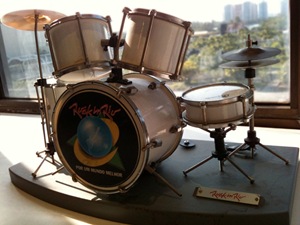 Rock in Rio III drums