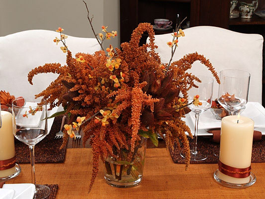 wedding centerpieces in fall