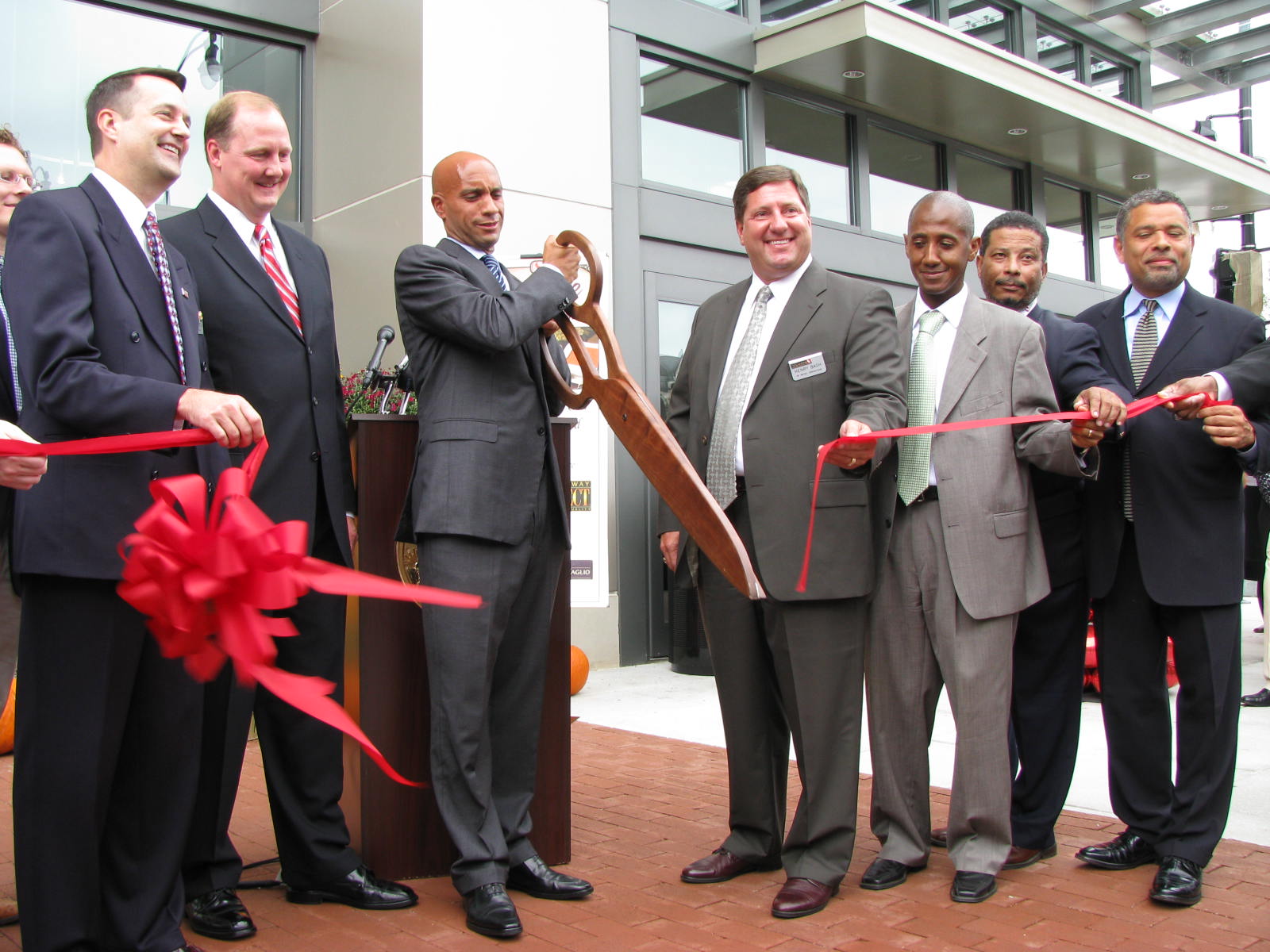 Ribbon Cutting, City Vista Washington DC retail space for lease