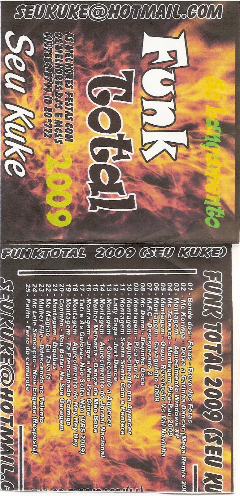 GRÁFICA RÁPIDA E CAPAS DE FILMES: CAPAS DE CDS DE FUNK