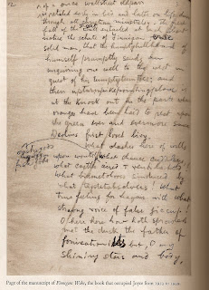 Finnegans wake gibberish image