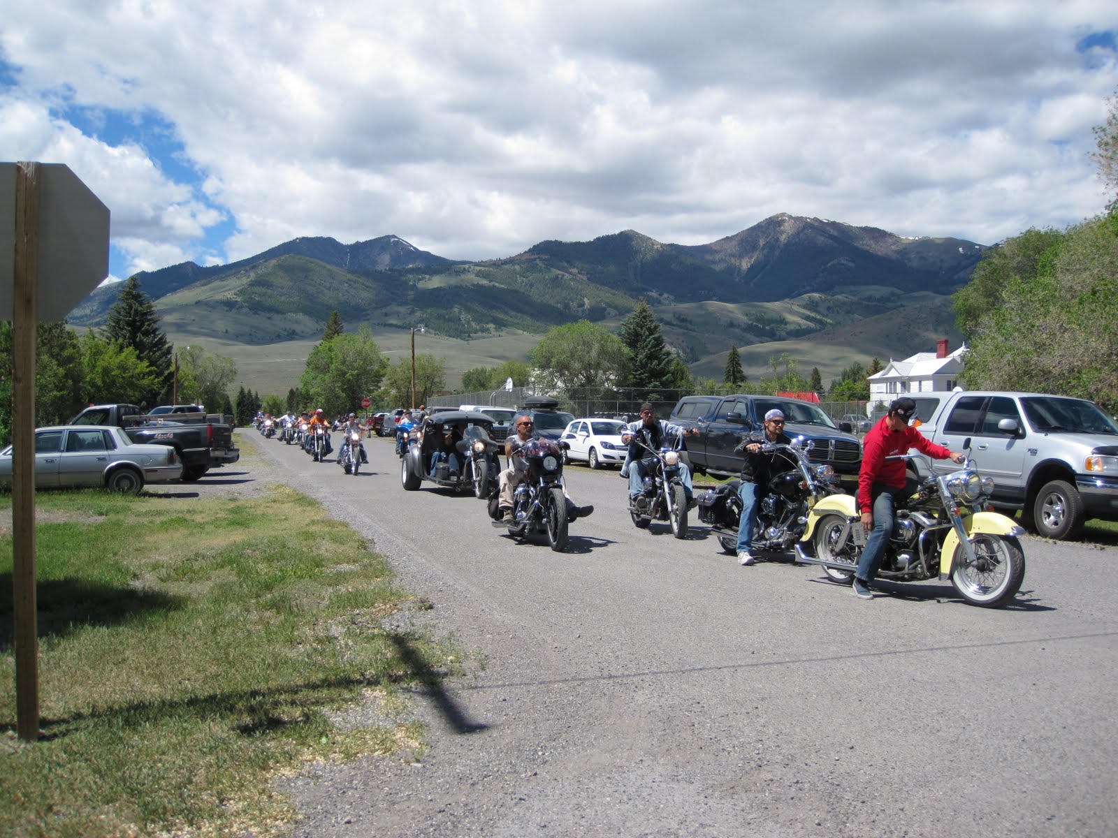 Mackay, Idaho 83251 A.B.A.T.E. Mackay Idaho Biker's Parade July 3 2010