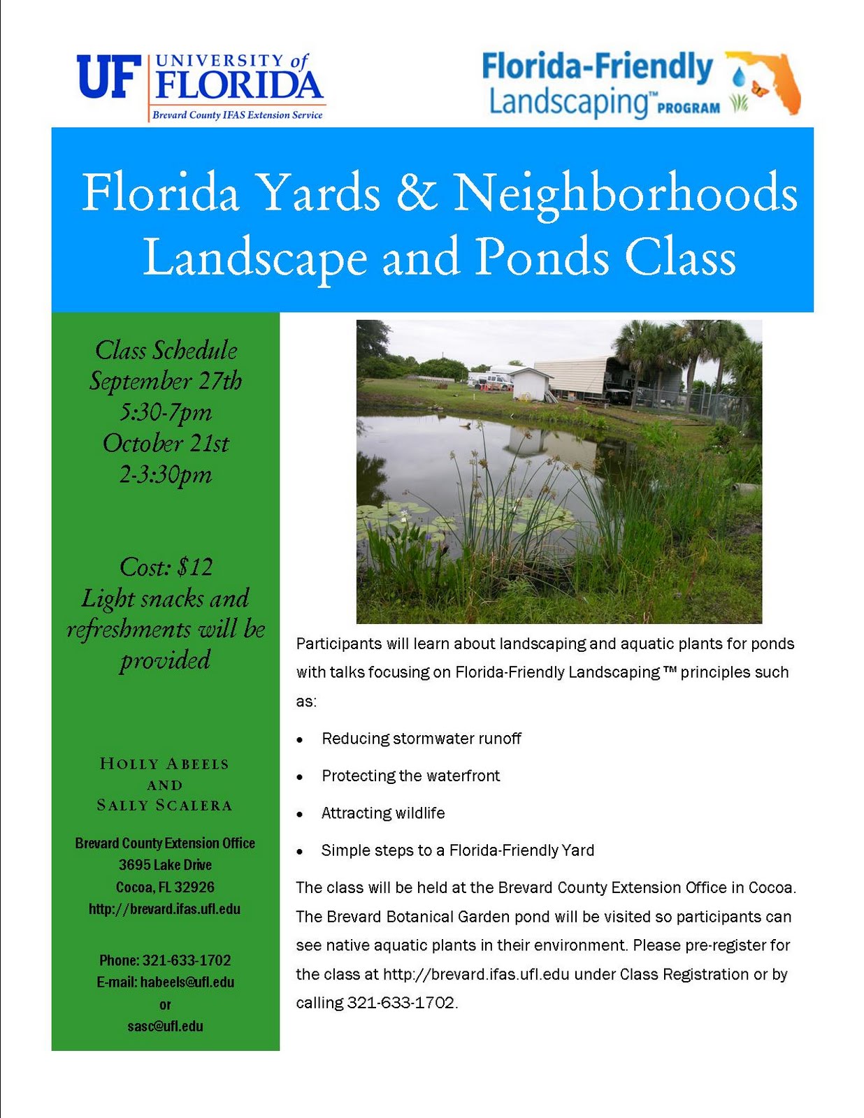 Brevard County Marine News Florida Yards and Neighborhoods Program