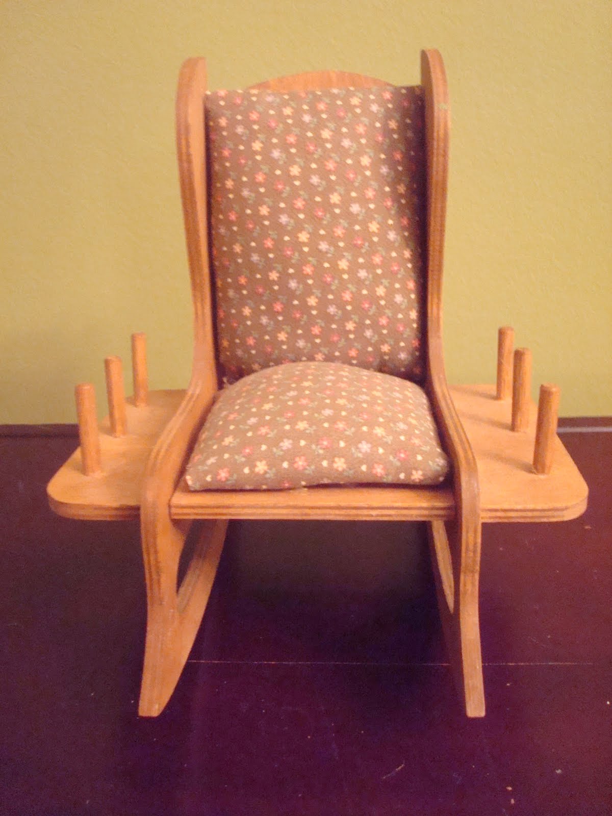 Thrifty Tickle Rocking Chair Pincushion