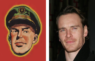 The MICHAEL FASSBENDER FOR DAN DARE campaign starts today.