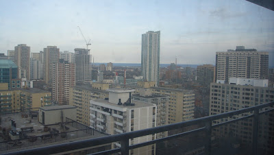 Canada-Trip: Finally at the Toronto hotel!