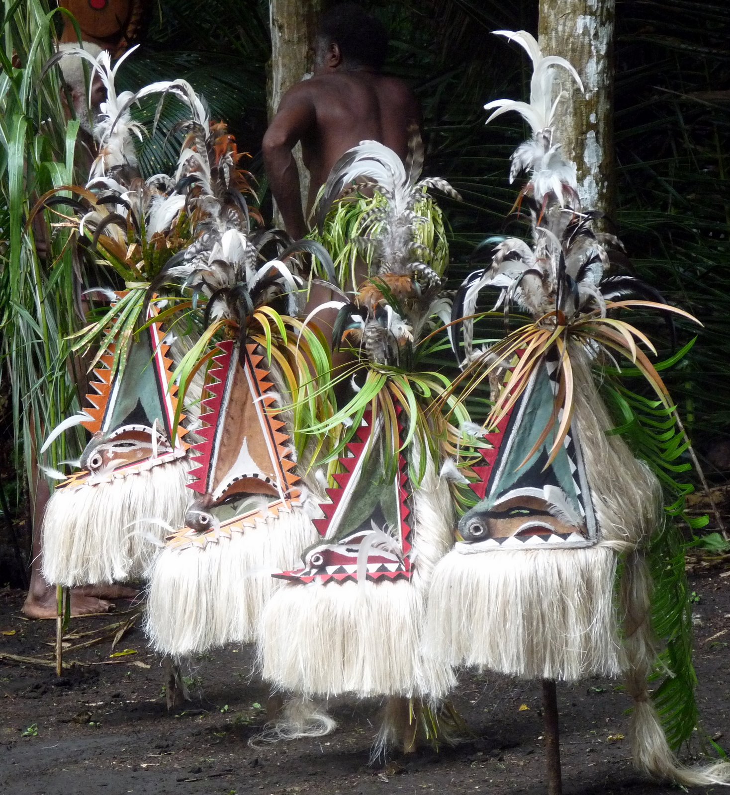Cop Out's Big Adventures Rom masks and dancers