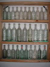 SHELF WITH BOTTLES