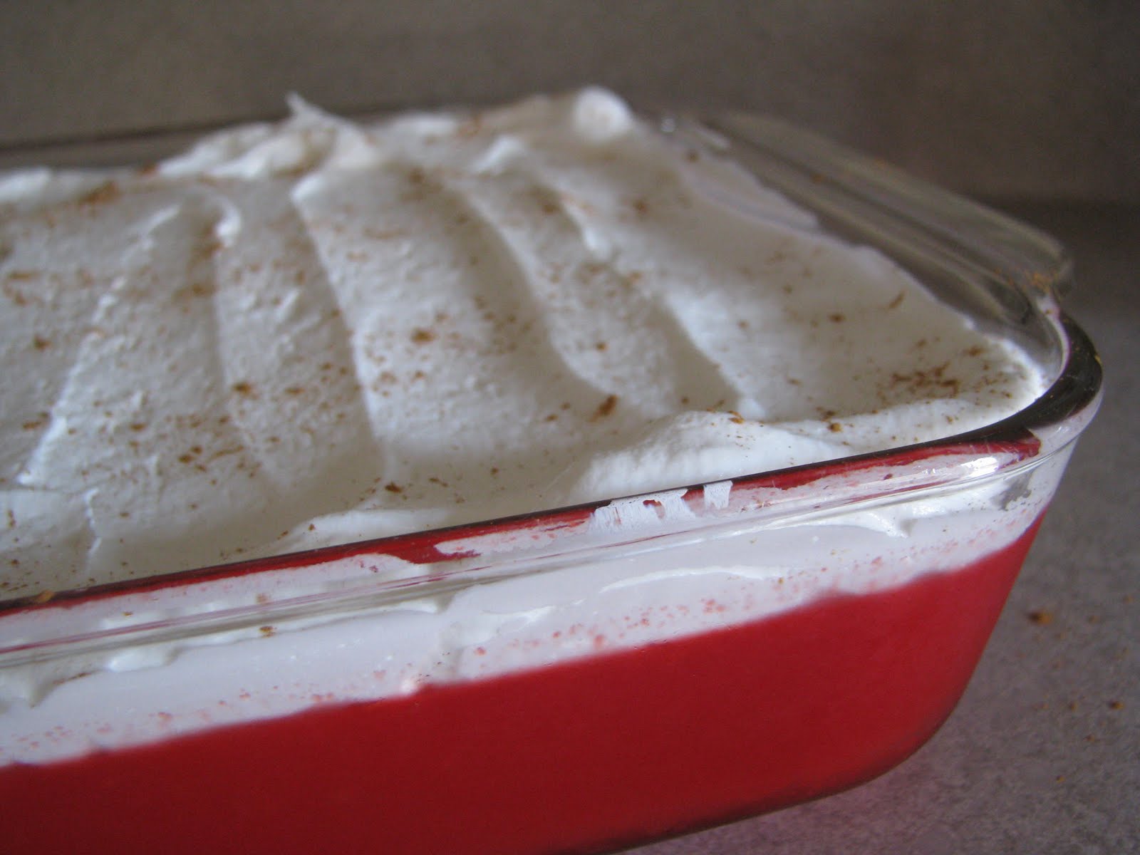 So We Think We Can Cook! Creamy Red Jello Salad