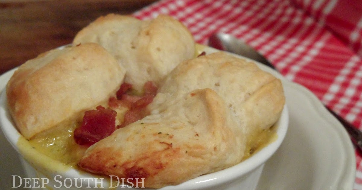 Pillsbury Grands Mini Biscuit Topped Mini Chicken Pot Pies Deep South Dish