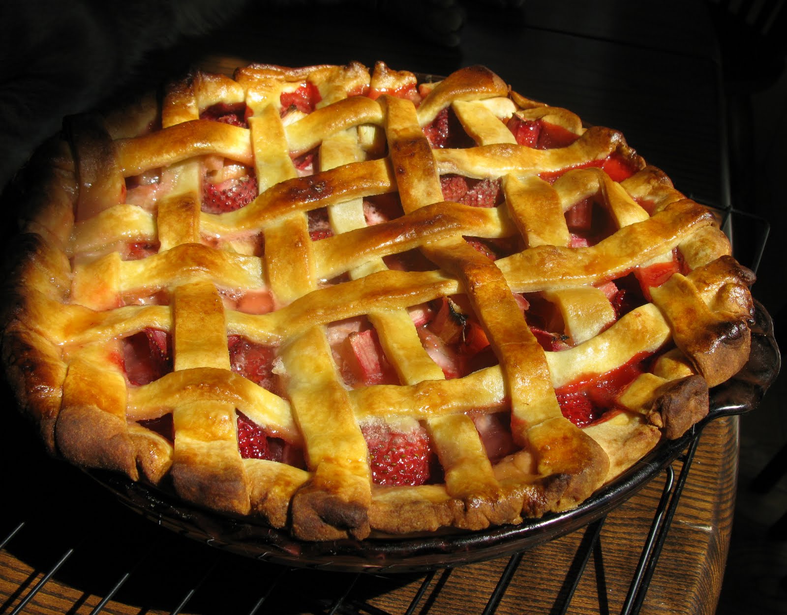 Food for A Hungry Soul Strawberry Rhubarb Pie
