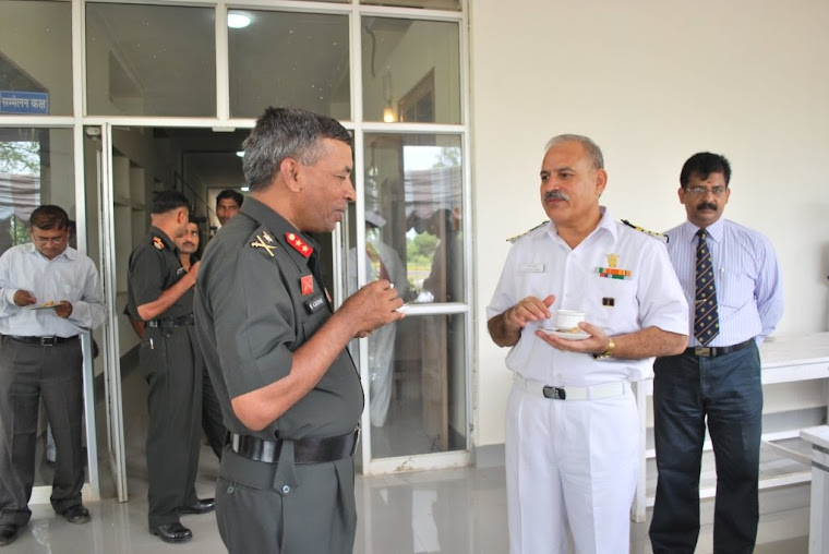 Maj Gen VSS Goudar  -over a cup of tea