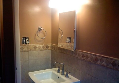 Faucet & accesories installation