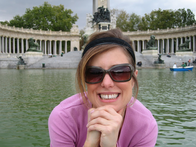 Me in Madrid...NOT thinking about education!!!