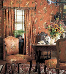 classic wallpapers interiors faunas birdcage bird dining cumberland decor roomset curtains table tm furniture advertisement decoration