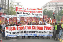 Marcha pela libertação dos 5 patriotas cubanos antiterroristas