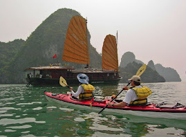 kayaking halong bay