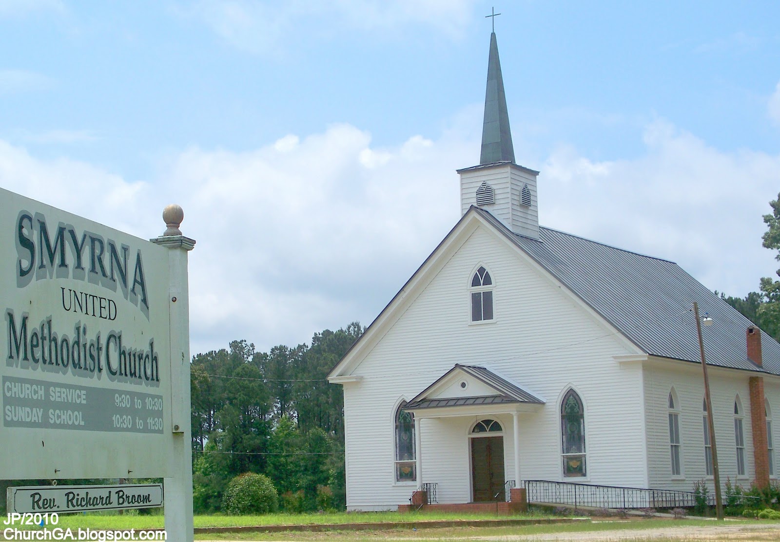 GA. FL. AL. CHURCH First Baptist Catholic Methodist Presbyterian