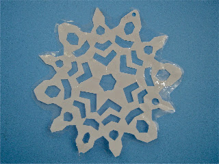 Use Your Coloured Pencils: Snowflake Mobiles