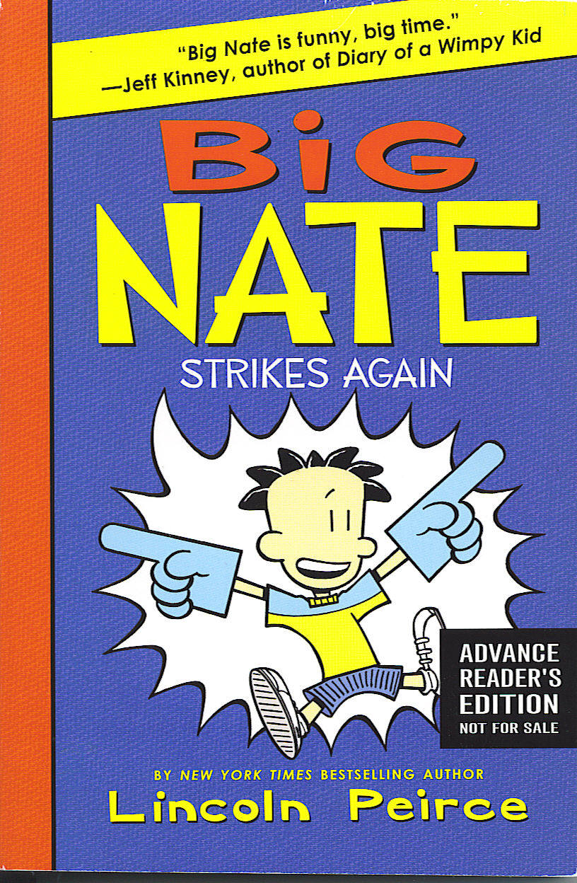 Mini Book Bytes Book Review Big Nate Strikes Again by Lincoln Peirce