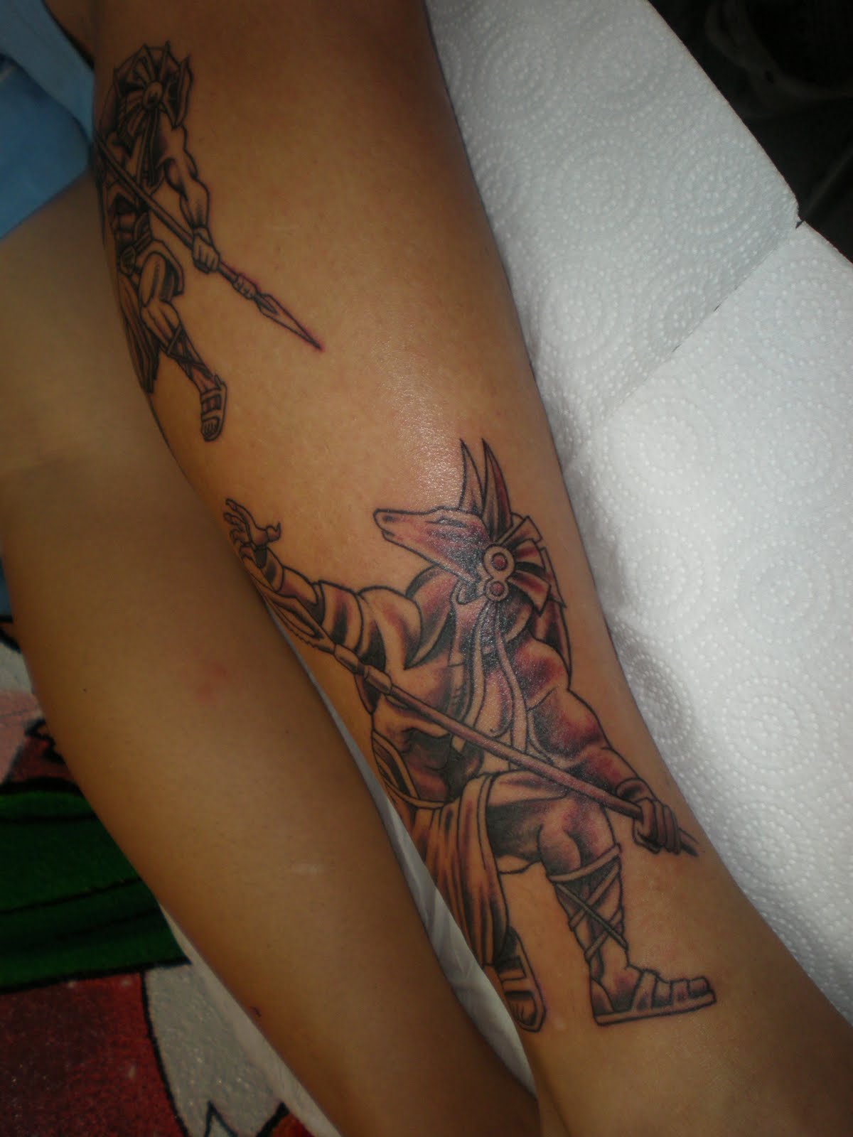tatuaje de dioses egipcios ( 1a fase )-egiptian gods tattoo ( 1st stage )