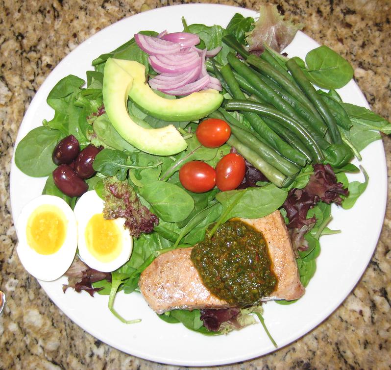 performance cooking Tuna Salad NicoiseStyle