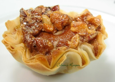 SWEET POTATO PECAN PIE TARTS