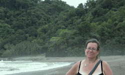 On the beach in Jaco, Costa Rica