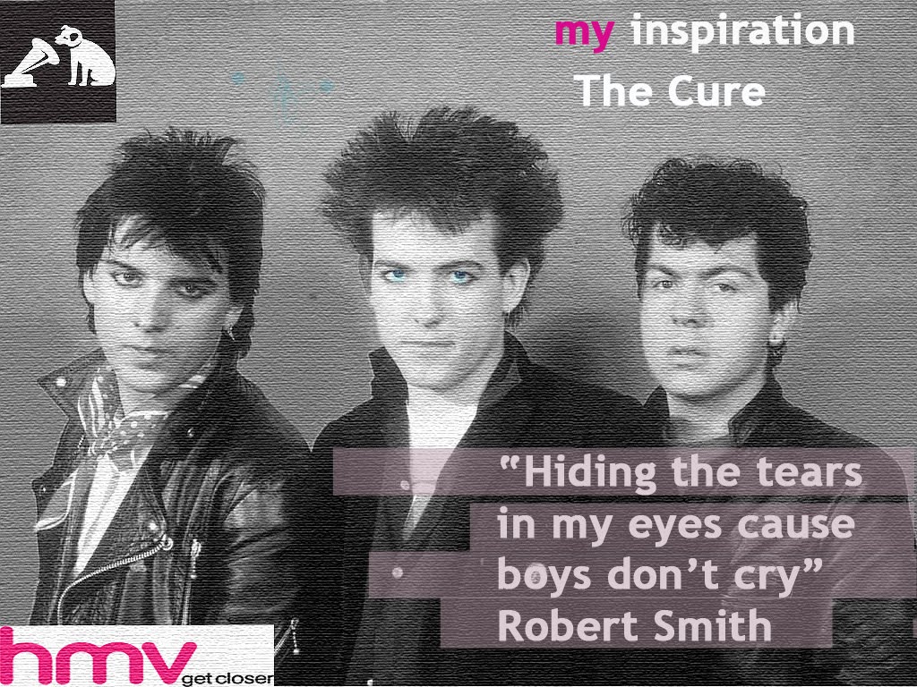 Karl's Media A2 The Cure HMV Poster