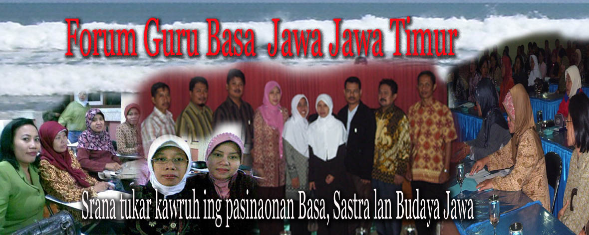 Forum Guru Basa Jawa Jawa Timur