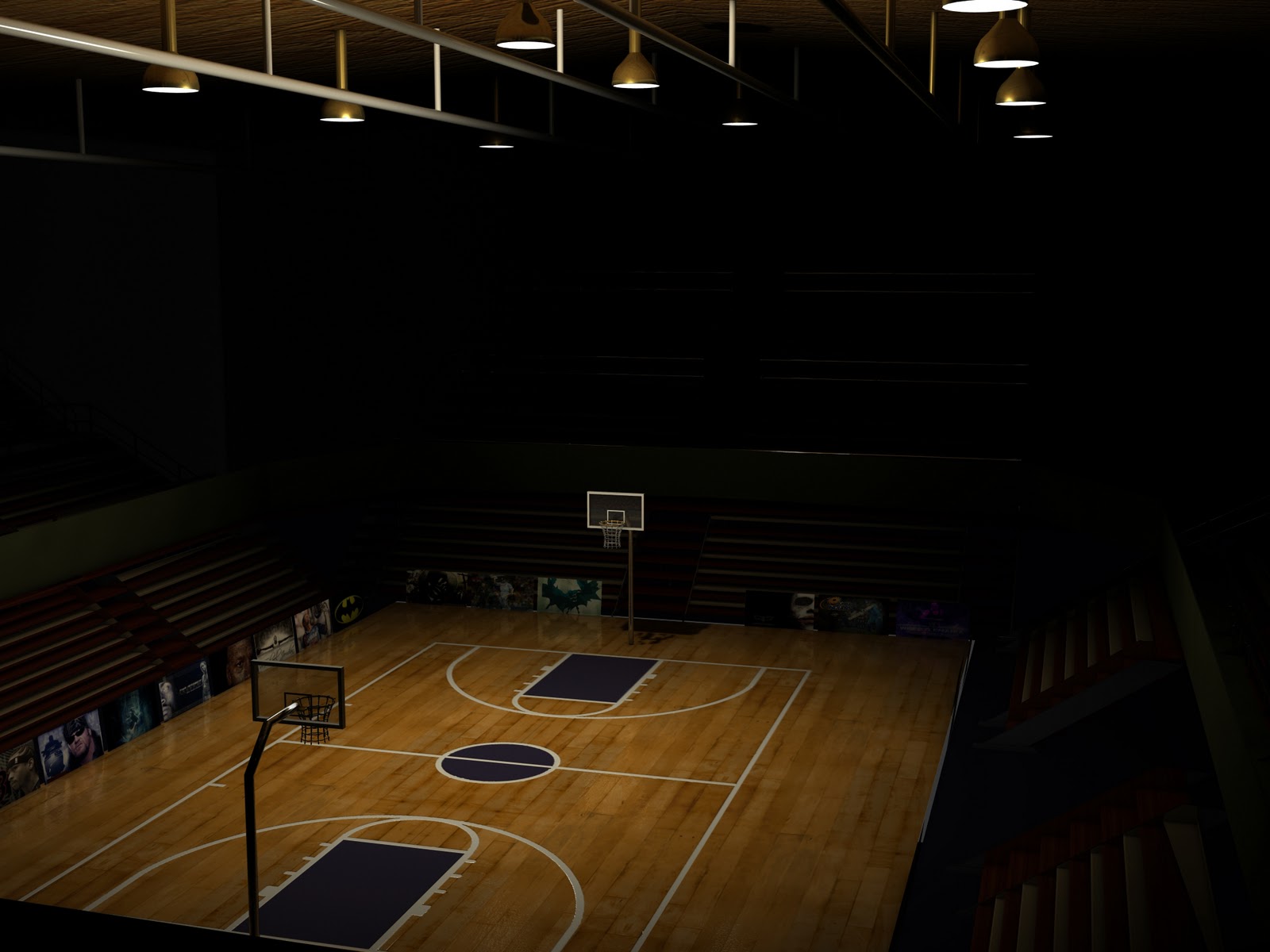 Saumitra Kabra Indoor basketball stadium