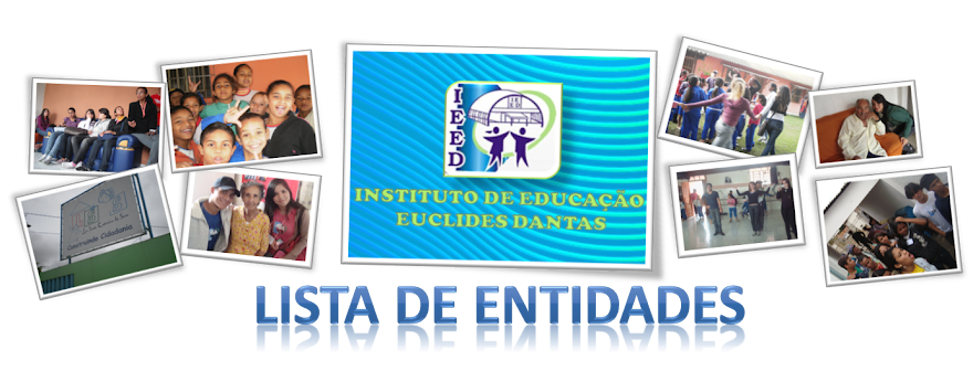Lista de entidades