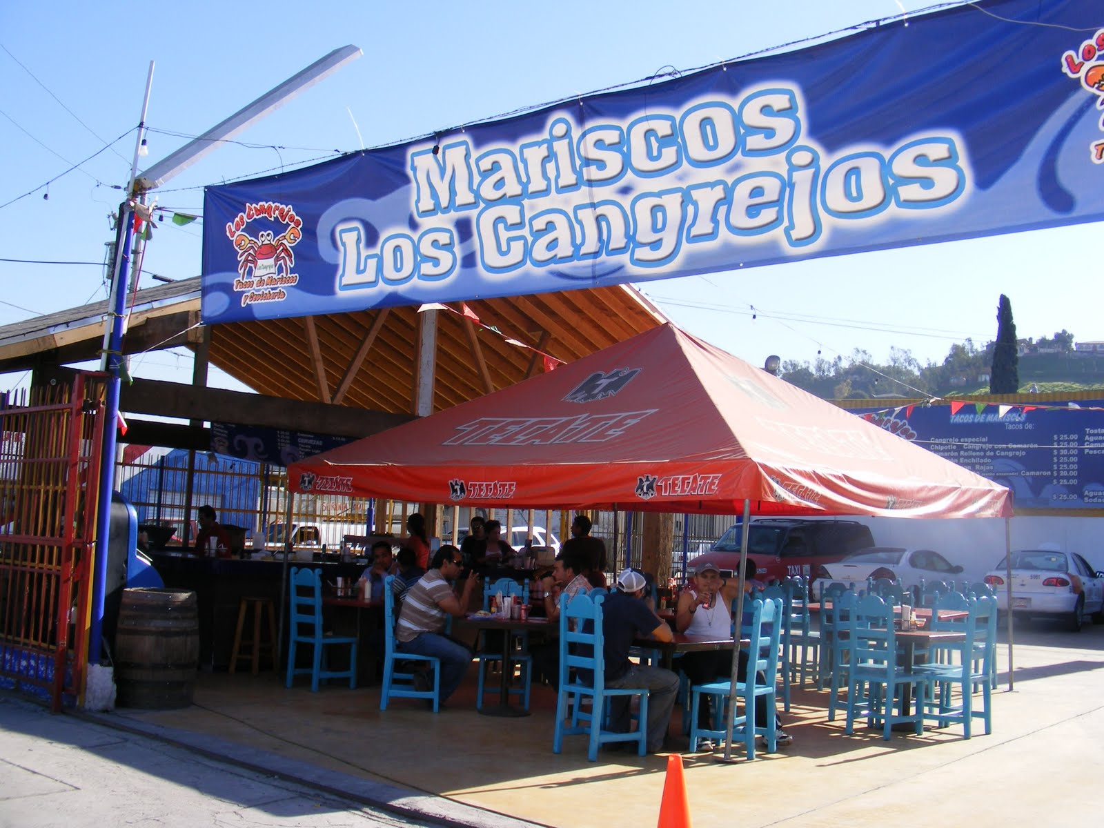 Street Gourmet LA: Los Cangrejos, Tijuana,BC: Make a Pit Stop at the Urban  Crab Taco King