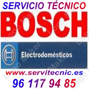 Bosch Servicio Tecnico Valencia, 96 117 94 85