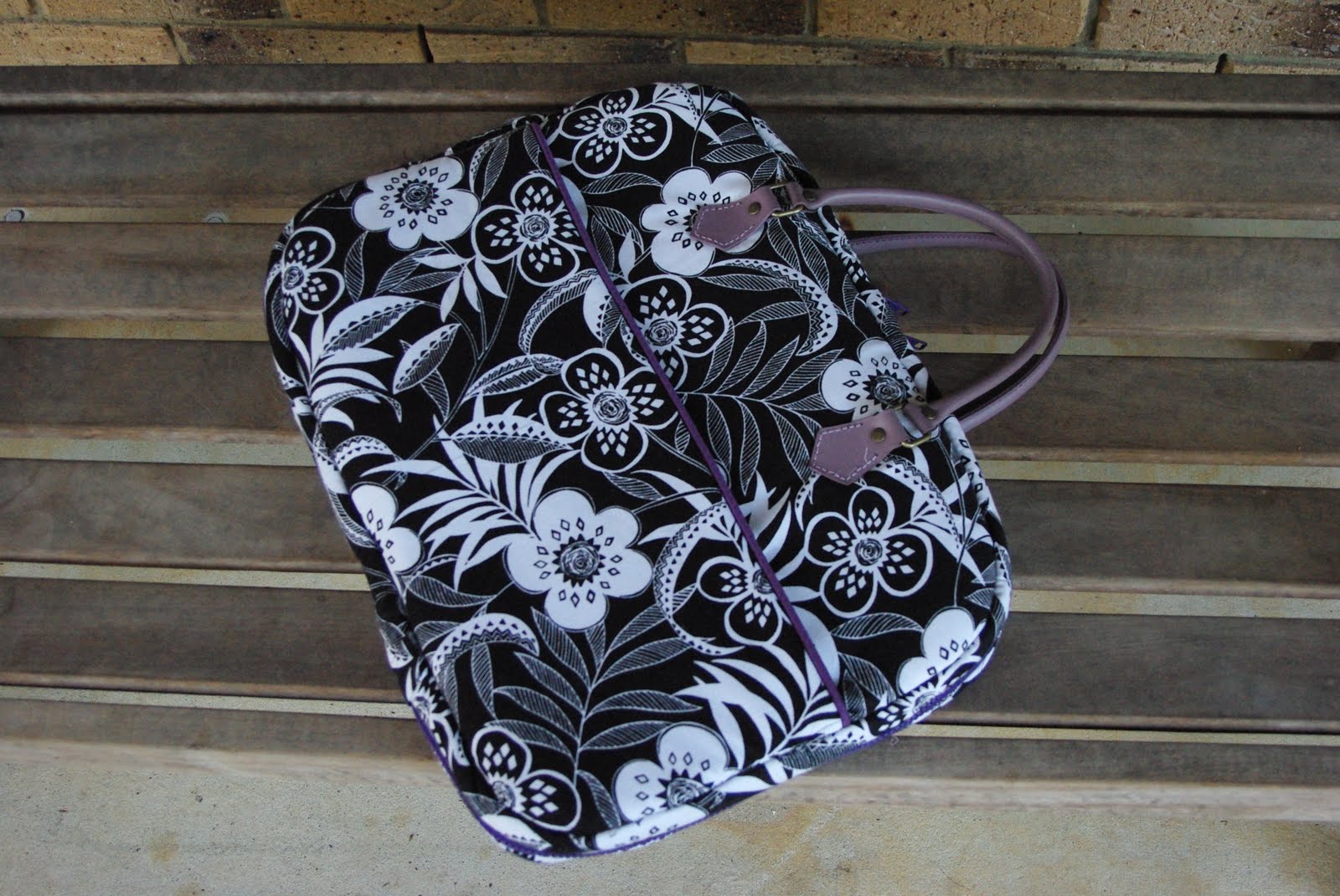 Deb's Daily Journal My unique handmade laptop bag