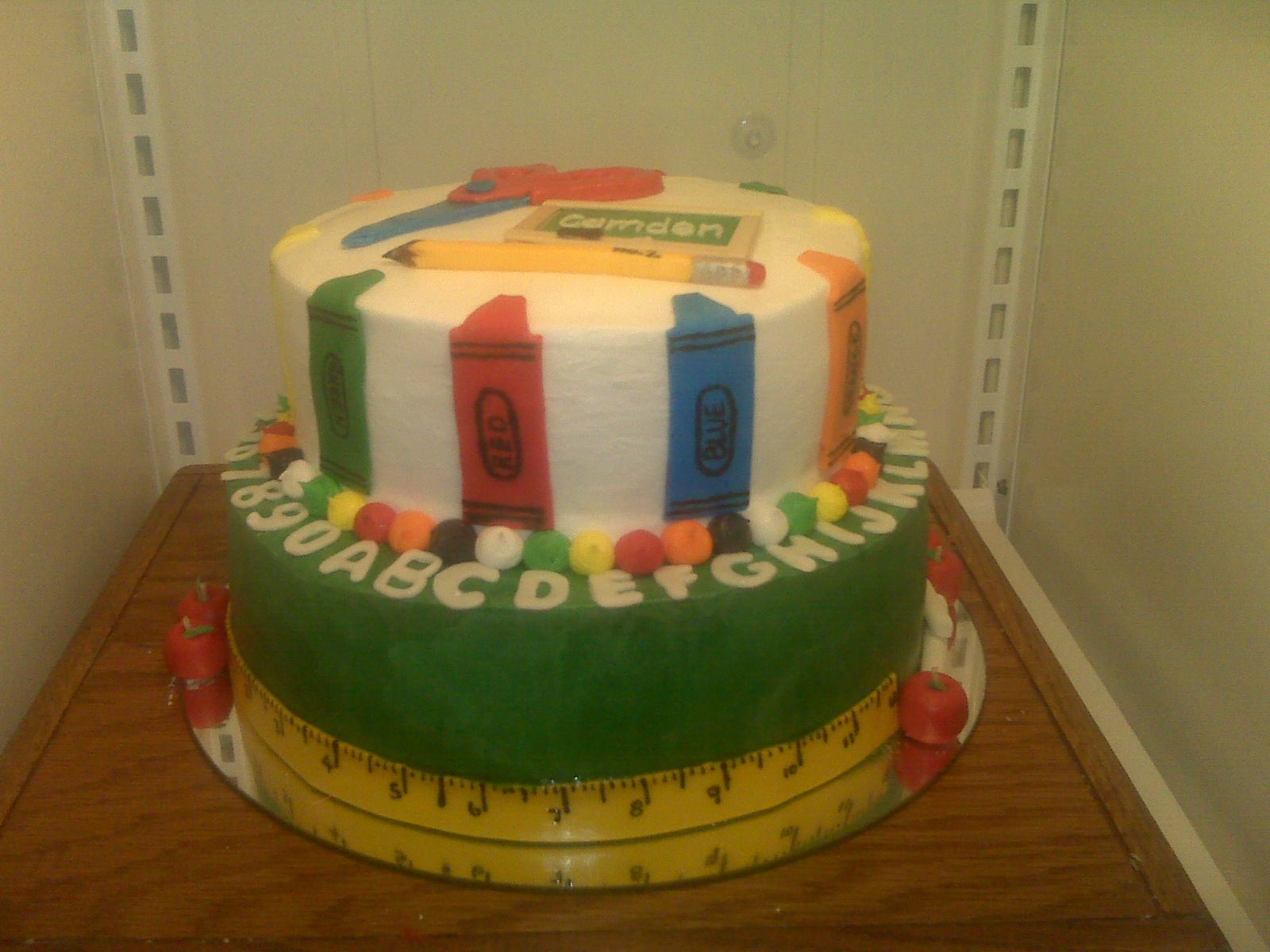 Love "Eden" Cake!: ~Preschool Graduation Cake~
