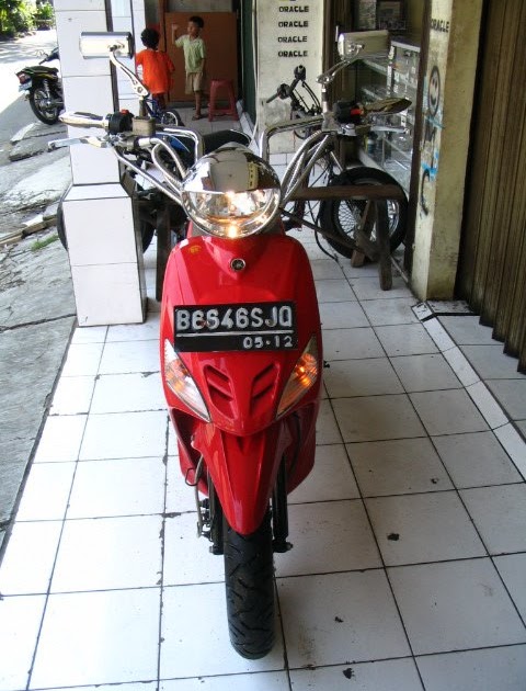 Modifikasi Stang Mio Sporty Modifikasi Motor Kawasaki Honda Yamaha