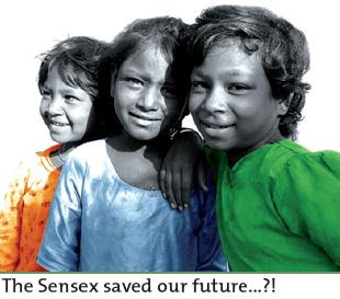 The Sensex saved our future...?!