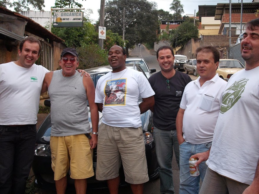 EDUARDO PU4EPM - JADYR PU4LDK - O AMIGO MANOEL BRASINHA -NÉLIO PU4JRI - HENRIQUE PY4MTT E TADEU PU4