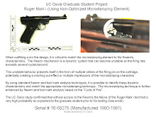 UC Davis Ruger Mark I - Rim Fire Test Pistol